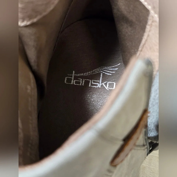 Dansko Women's Hartley Boot Grey Nubuck Sz36 US6 - Picture 16 of 17